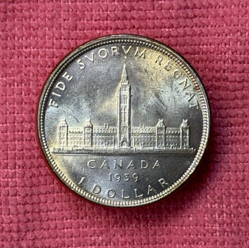 1939 Canadian Silver Dollar