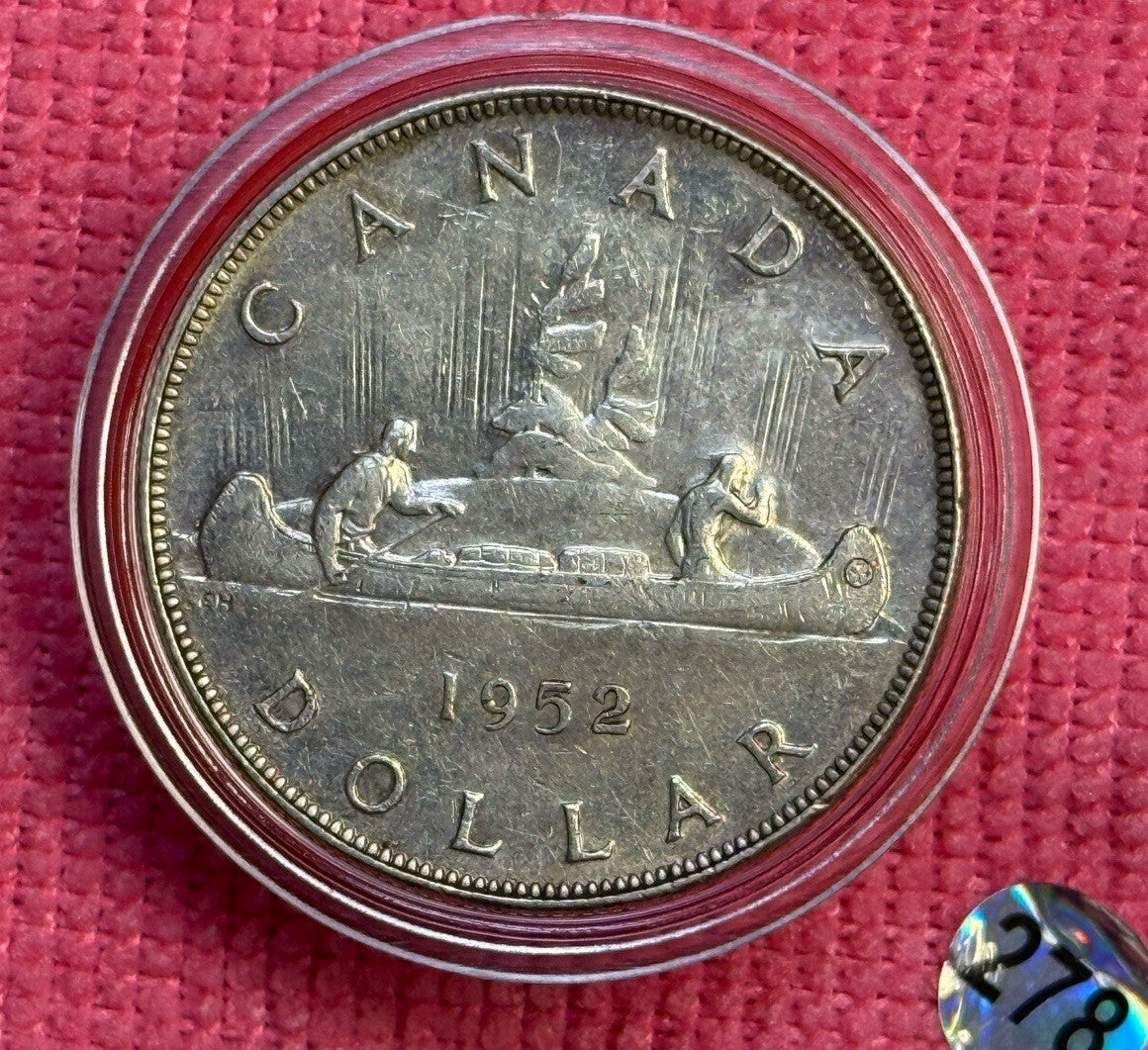 1952 Canadian Silver Dollar