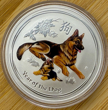 Lunar Series II Colorized, Complete Set, 1 oz Silver (2008-2019)