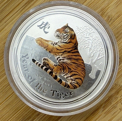 Lunar Series II Colorized, Complete Set, 1 oz Silver (2008-2019)