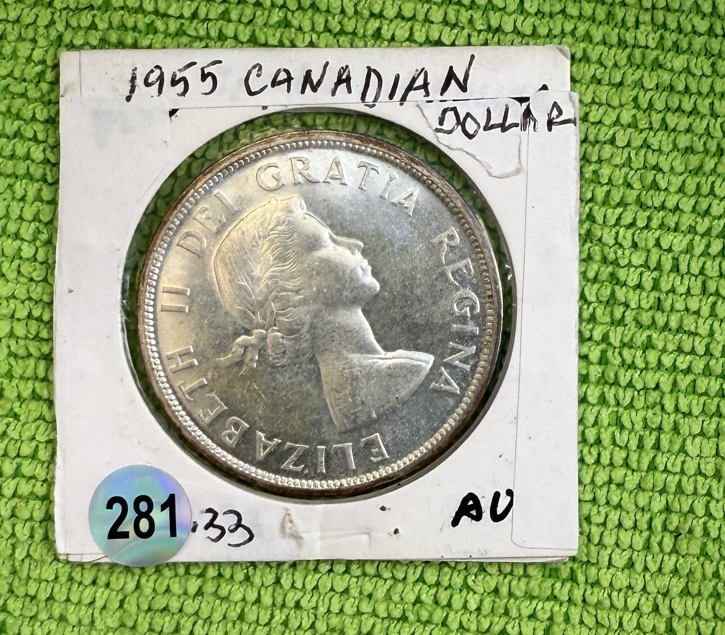 1955 Canadian Silver Dollar