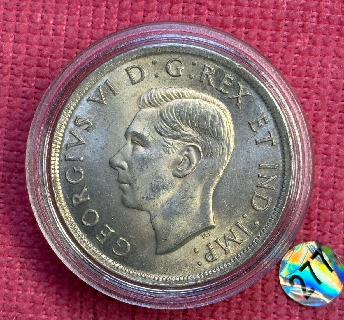 1939 Canadian Silver Dollar - WOW!!
