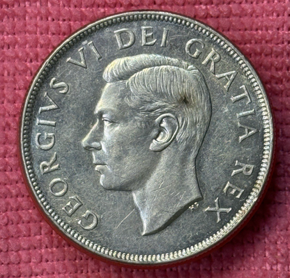 1952 Canadian Silver Dollar