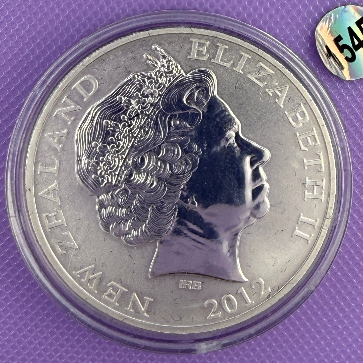 2012 New Zealand Kiwi Silver Coin 1 oz