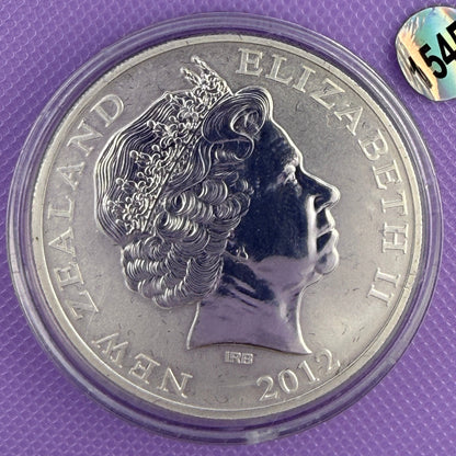 2012 New Zealand Kiwi Silver Coin 1 oz