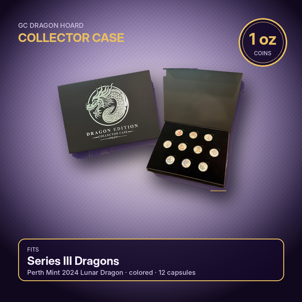 Dragon Case for Series III for 1 oz Dragons (2024)