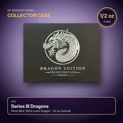 Dragon Display Case, Series III for 1/2 oz Dragons (2024)