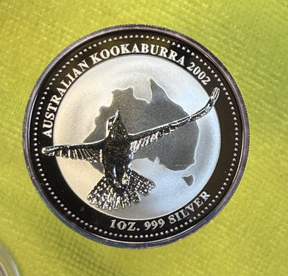 2002 Australia Kookaburra ⭐Key Date!! ⭐ Low Mintage ⭐