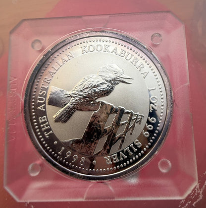 1998 Australia Kookaburra ⭐Key Date!! ⭐ Original Mint Capsule ⭐