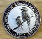 1999 Australia Kookaburra 1oz ☆Semi-Key Date!! ☆