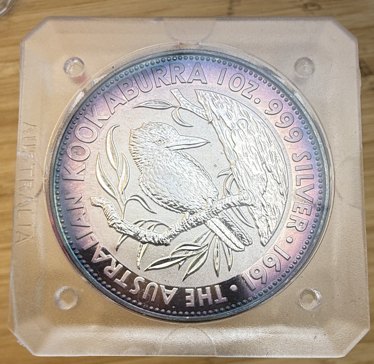 1991 Kookaburra - ⭐ KEY EARLY DATE ⭐ Square Capsule