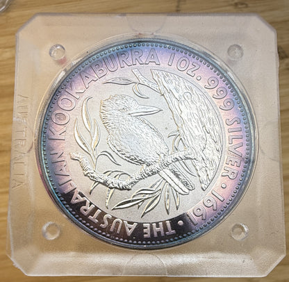 1991 Kookaburra - ⭐ KEY EARLY DATE ⭐ Square Capsule