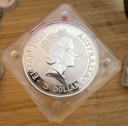 1991 Kookaburra - ⭐ KEY EARLY DATE ⭐ Square Capsule