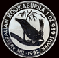 1992 Australia Kookaburra 1 oz Silver Coin .999 Fine BU