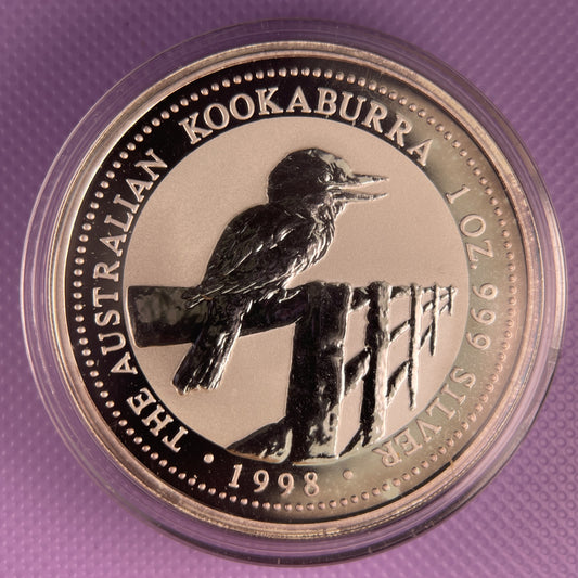 1998 Australia Kookaburra Coin BU