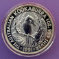 1991 Australia Kookaburra 1 oz Silver Coin .999 Fine BU