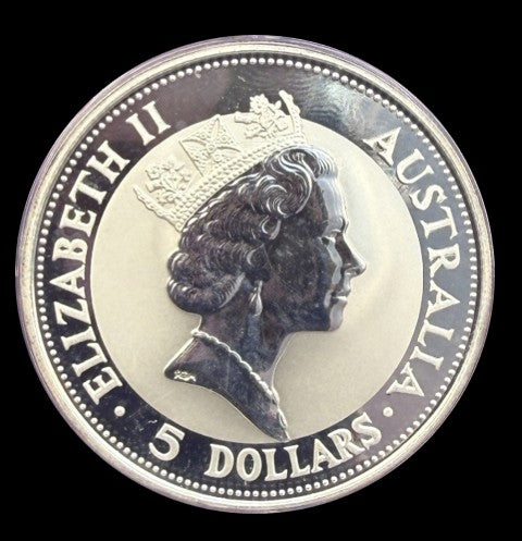 1991 Australia Kookaburra 1 oz Silver Coin .999 Fine BU