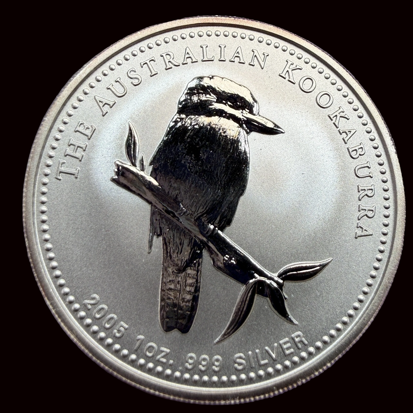 2005 Australia Kookaburra 1 oz Silver Coin .999 Fine Silver Coin
