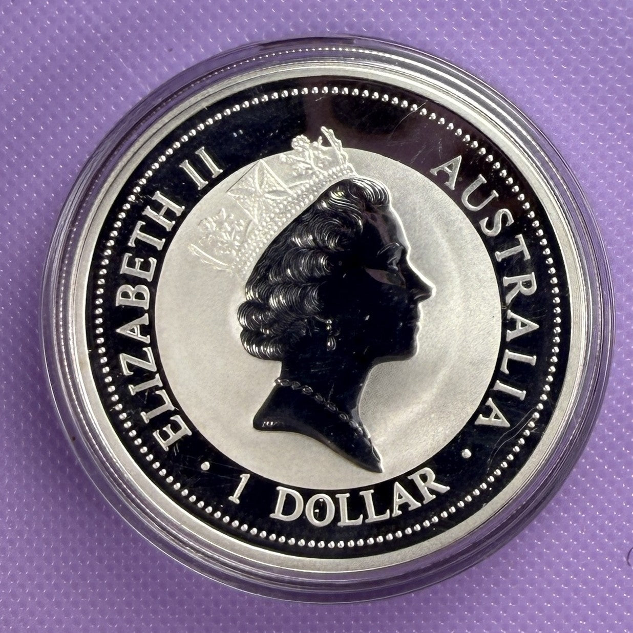 1995 Australia Kookaburra 1 oz Silver Coin .999 Fine Silver Coin BU
