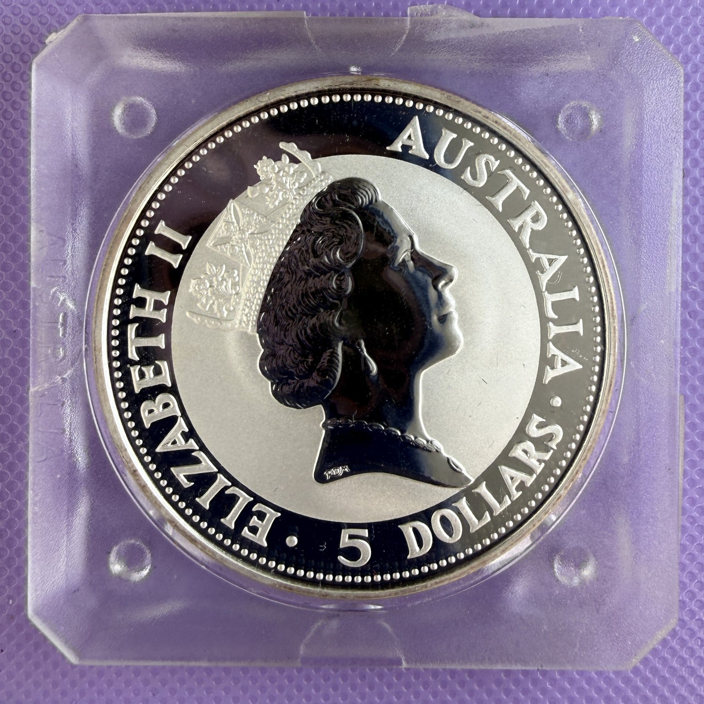1991 Australia Kookaburra 1 oz Silver Coin .999 Fine BU