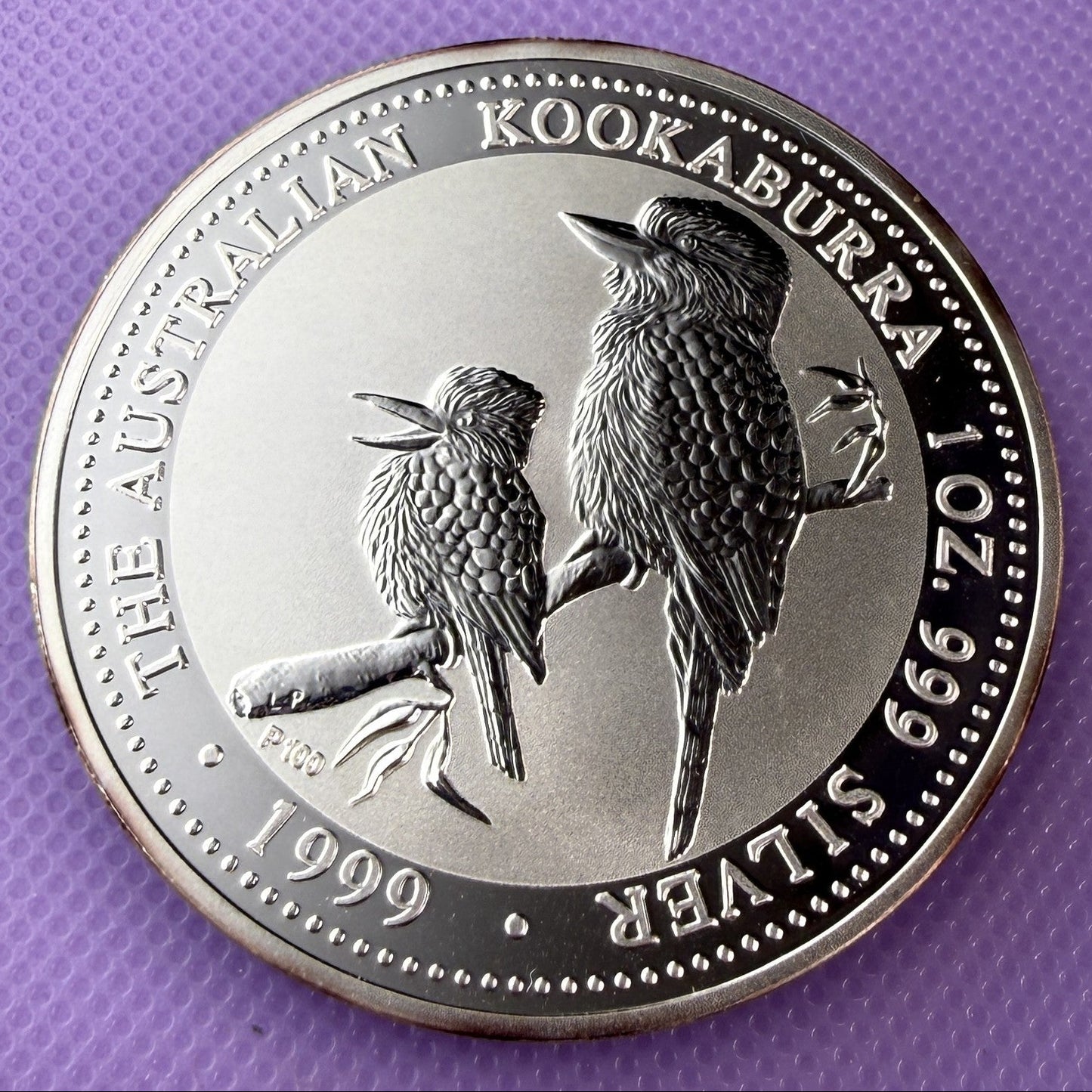 1999 Australia Kookaburra 1 oz Silver Coin .999 Fine BU