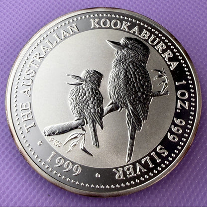 1999 Australia Kookaburra 1 oz Silver Coin .999 Fine BU