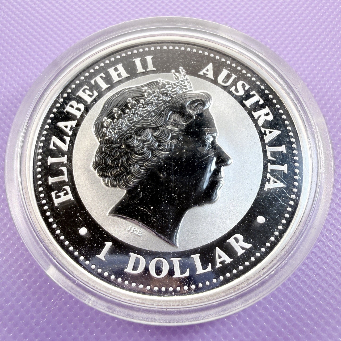 Moneda de Plata Kookaburra de Australia de 2006 de 1 oz. Moneda de Plata Fina .999