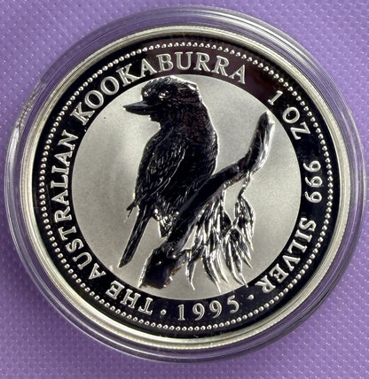 Moneda Kookaburra de Australia de 1995 BU
