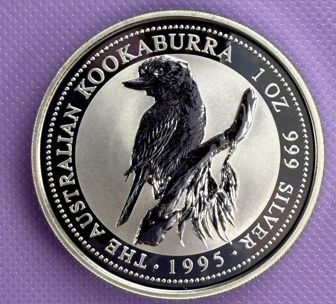 Moneda Kookaburra de Australia de 1995 BU