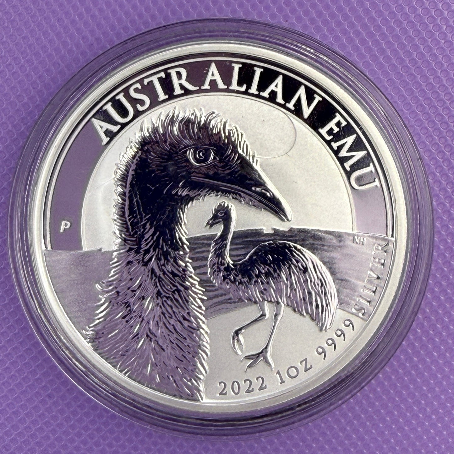 2022 Australia Emu Silver Coin 1 oz BU