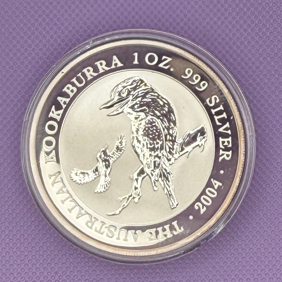 2004-P Australia Kookaburra $1 1 oz .999 Silver Coin BU