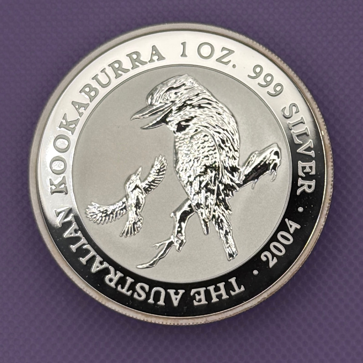 2004-P Australia Kookaburra $1 1 oz .999 Silver Coin BU
