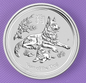 2018 Australia Lunar Series II Dog 1/2 oz from Roll