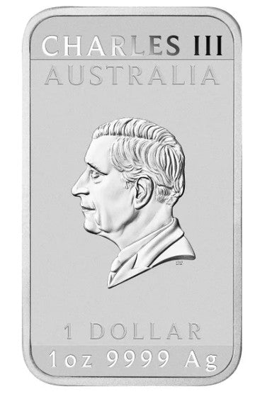 2026 Perth Mint Dragon 1 oz Silver Bar in New Lighthouse Ultra Capsule