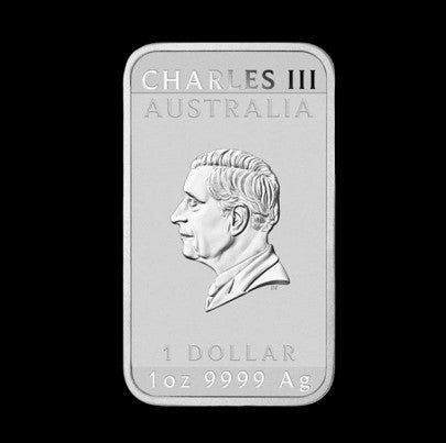 2026 Perth Mint Dragon 1 oz Silver Bar in New Lighthouse Ultra Capsule