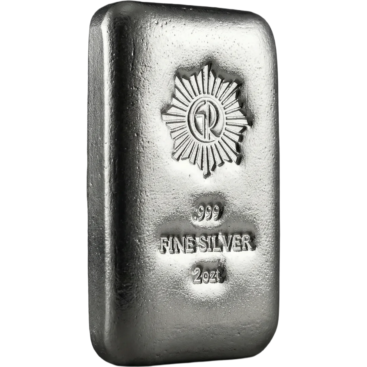 Glines & Rhodes 2 oz .999 Hand Poured Silver Bar