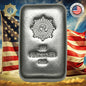 Glines & Rhodes 2 oz .999 Hand Poured Silver Bar