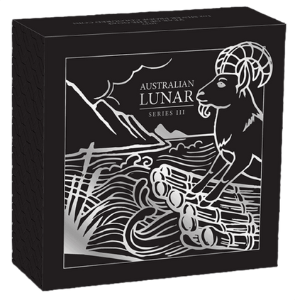 2027-P Lunar Series III Goat 1 oz Colorized Proof w/ Box & COA #2840