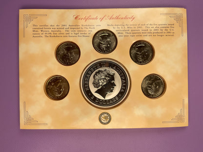 1999 Australia State Tribute Third Five States BU