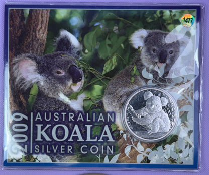 2009 Koala Mint Card (Collector Card / Coin Card)