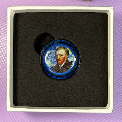 2022 Chad Van Gogh Bottle Cap 6g Silver Colorized Proof Coin – Box & COA