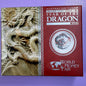 2012 Perth Mint Black Dragon 1 oz Silver Coin – Berlin World Money Fair – Box & COA