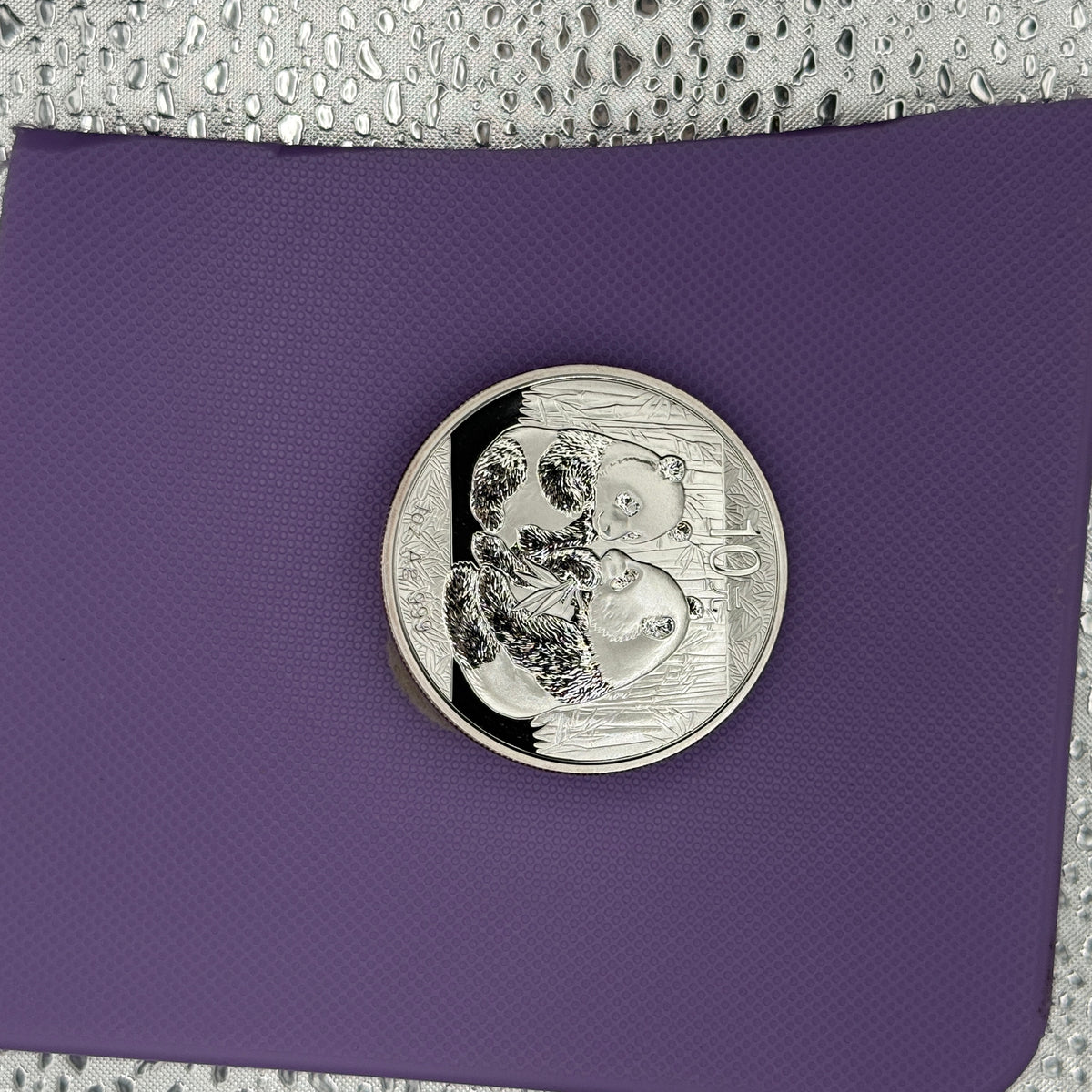 2001 China Silver Panda 10 Yuan 1 oz .999 Silver Coin