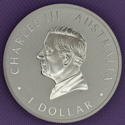 2024-P Australia Wombat $1 1 oz .9999 Silver BU