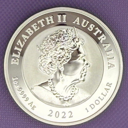 2022 Australia Chinese Myths & Legends Phoenix 1 oz Silver Coin BU