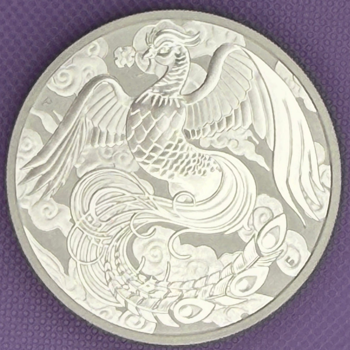 2022 Australia Chinese Myths & Legends Phoenix 1 oz Silver Coin BU
