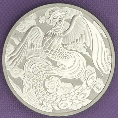 2022 Australia Chinese Myths & Legends Phoenix 1 oz Silver Coin BU