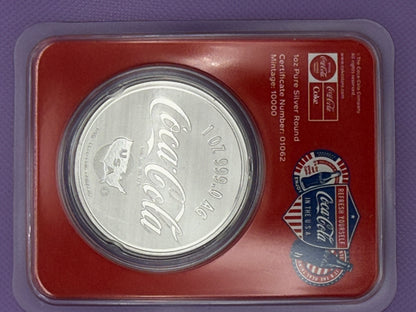 2026 PAMP Coca-Cola Americana 140th Anniversary 1 oz .999 Silver Round #1062