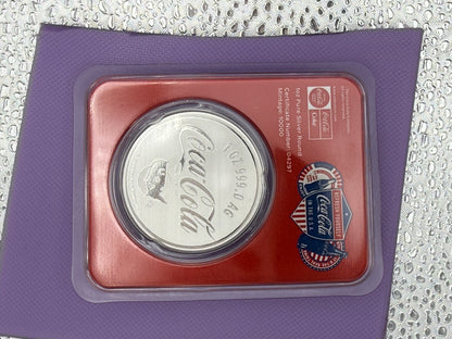 2026 PAMP Coca-Cola Americana 140th Anniversary 1 oz .999 Silver Round #4297