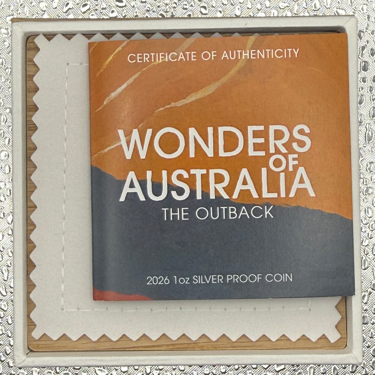 2026-P Wonders of Australia Outback $1 1 oz .9999 Silver Proof with Box & COA